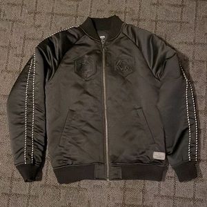 Black Crooks & Castles large women’s yakuza quilted jacket